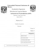 Laboratorio de Termodinámica