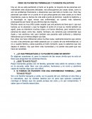 Video de pacientes terminales y cuidados paliativos