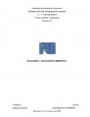ECOLOGÍA Y EDUCACIÓN AMBIENTAL