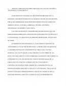 CULTURA CIENTIFICA, TECNOLOGICA Y HUMANISTA