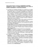 Política Publica Posterior al dictado de la EMERGENCIA SANITARIA