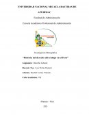 Historia del derecho del trabajo en el Perú