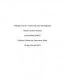 Trabajo Final III – Economía para los Negocios