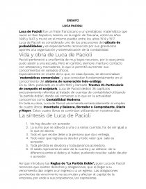 Ensayo sobre el padre de la contabilidad - Ensayos - sebastiansachica