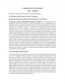 FUNDAMENTOS DE LA ACCIÓN HUMANA
