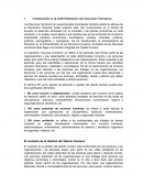 Introducción a la Administración de recursos Humanos