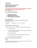 Caso clinico de anestesiología cirugia I