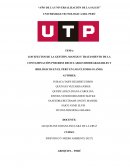 LOS EFECTOS DE LA GESTIÓN, MANEJO Y TRATAMIENTO DE LA CONTAMINACIÓN POR RRSS RECICLABLES
