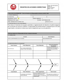 formulario de acción correctiva