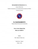 EL RAZONAMIENTO