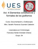 Documentación y Grafoscopía