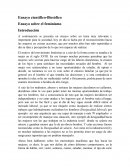 Ensayo científico-filosófico