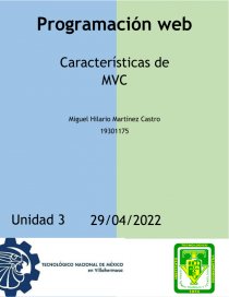 Modelo vista controlador - Apuntes - Miguel Martinez Castro