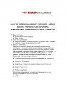 PLAN FUNCIONAL DE EMBARAZO ECTOPICO COMPLICADO