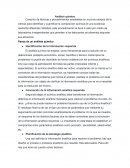 Pasos de un análisis químico