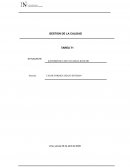 GESTION DE LA CALIDAD TAREA