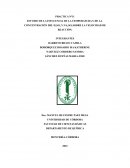 ESTUDIO DE LA INFLUENCIA DE LA TEMPERATURA Y DE LA CONCENTRACIÓN DEL H2SO4 Y NA2SO3 SOBRE LA VELOCIDAD DE REACCIÓN