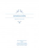 DEMOLICIÓN
