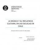 LA MÚSICA Y SU INFLUENCIA CULTURAL EN LAS ESCUELAS EN CHILE