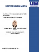 INVESTIGACIÓN CIENTIFICA