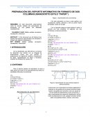 PREPARACIÓN DEL REPORTE INFORMATIVO EN FORMATO DE DOS COLUMNAS (MANUSCRITO ESTILO “PAPER”)