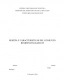 RESEÑA Y CARACTERISTICAS DEL CONJUNTO RESIDENCIAS KARUAY