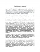 El adolescente aprendiz