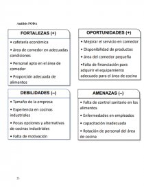 Propuesta para aumentar la satisfaccion de empleados en el area de cafeteria  - Prácticas o problemas - NIDIA ARLETH MALDONADO