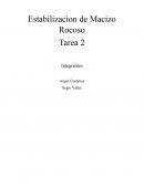 Estabilización de Macizo Rocoso