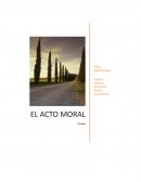 El acto moral