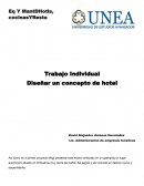 Trabajo Individual. Diseñar un concepto de hotel