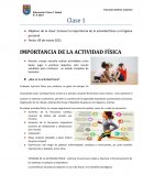 Educación física y salud 6°