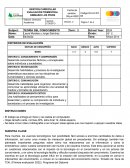 Gestión curricular Evaluación trimestral Gimnasio Los Pinos