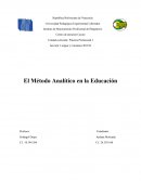 El método analítico en la educación