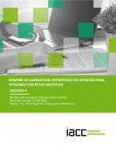 Estrategias de atención para personas