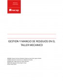 Organización del taller mecánico