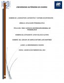 Ejercicio distribución binomial de probabilidad