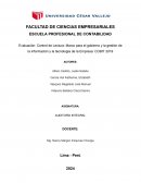 Marco para el gobierno y la gestión de la información y la tecnología de la Empresa: COBIT 2019