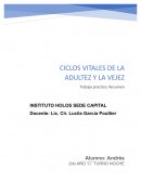 Ciclos vitales Adultez Media