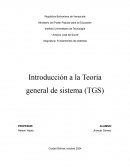 Introducción a la Teoría general de sistema (TGS)