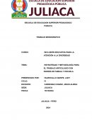 Estratégias y metodología para el trabajo articulado con padres de familia y escuela