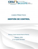 Caso práctico: Gestión de control