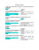 Cuestionario Química. Repaso - Unidades