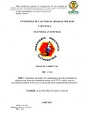 Estadísticas nacionales de contaminación del aire producida por vehículos con motor de combustión interna ciclo OTTO