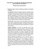 Caso práctico – factores del crecimiento empresarial