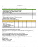 Examen diagnóstico español (s/r)