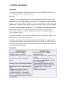 Informe comparativo de Sociedades Mercantiles