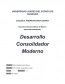 Estructura Socioeconómica de México . Plan Político: Desarrollo Estabilizador