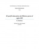 El perfil educativo en México para el siglo XXI