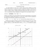 Ecuacion de la recta